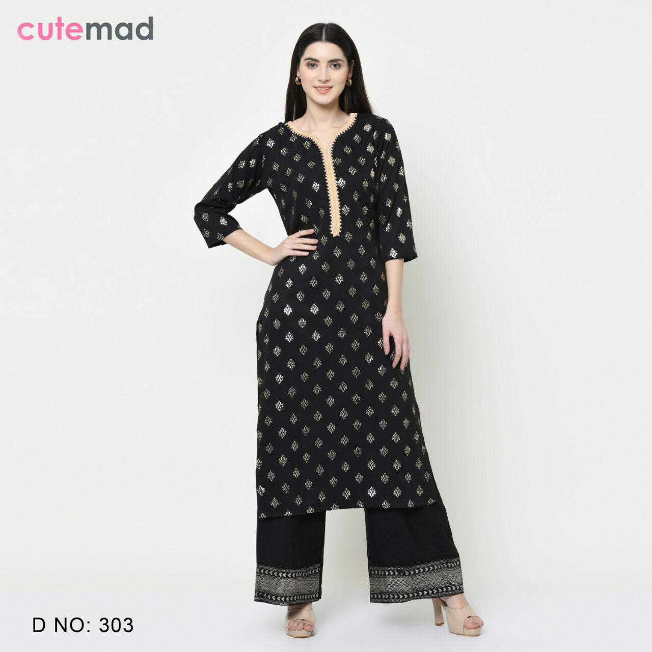 Cutemad Vol-3 American Crape Kurti Catalog Cutemad Vol-3 American Crape Kurti Catalog